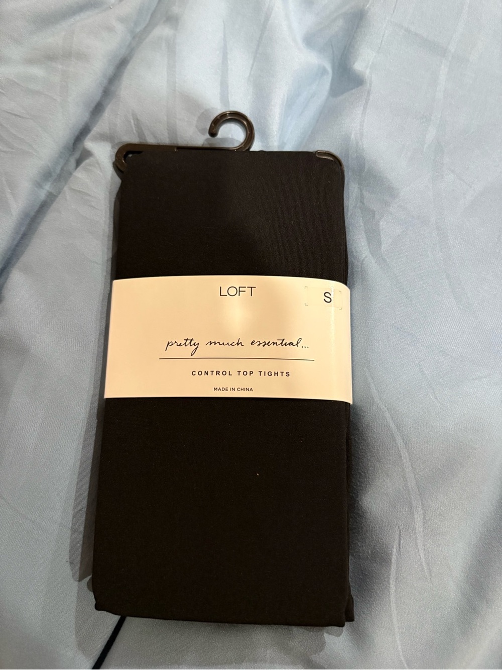 NWT LOFT Black Control Top Tights